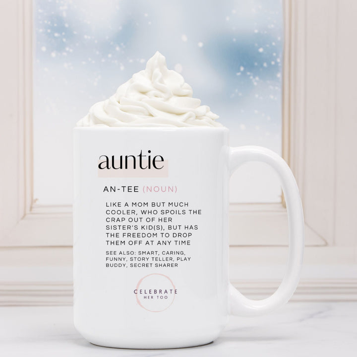 Auntie Definition - Mug 15oz.