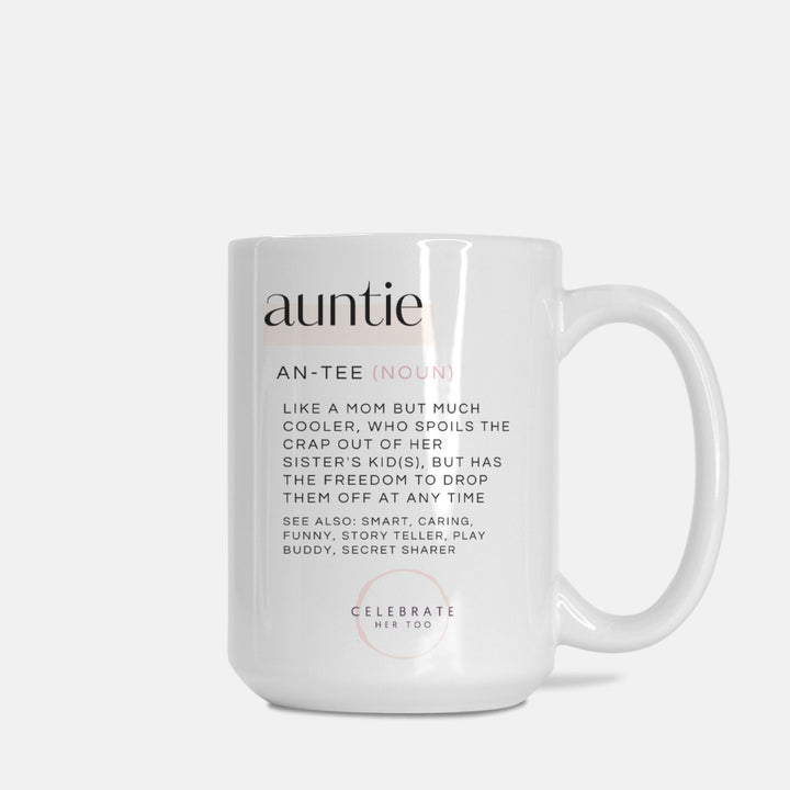 Auntie Definition - Mug 15oz.