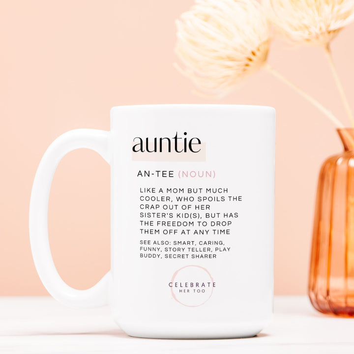 Auntie Definition - Mug 15oz.
