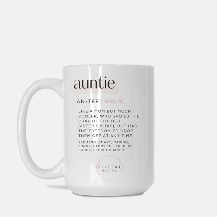 Auntie Definition - Mug 15oz.
